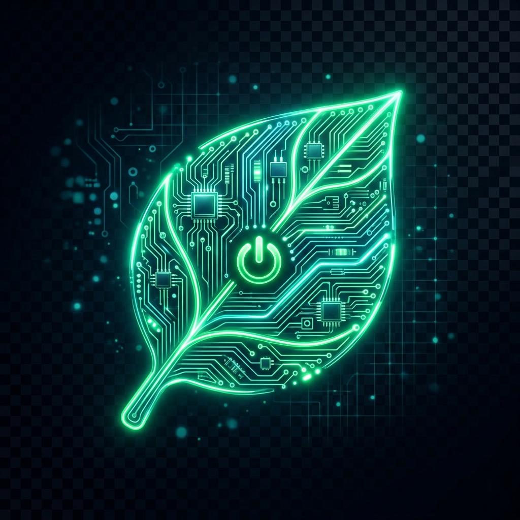 Green IT icon