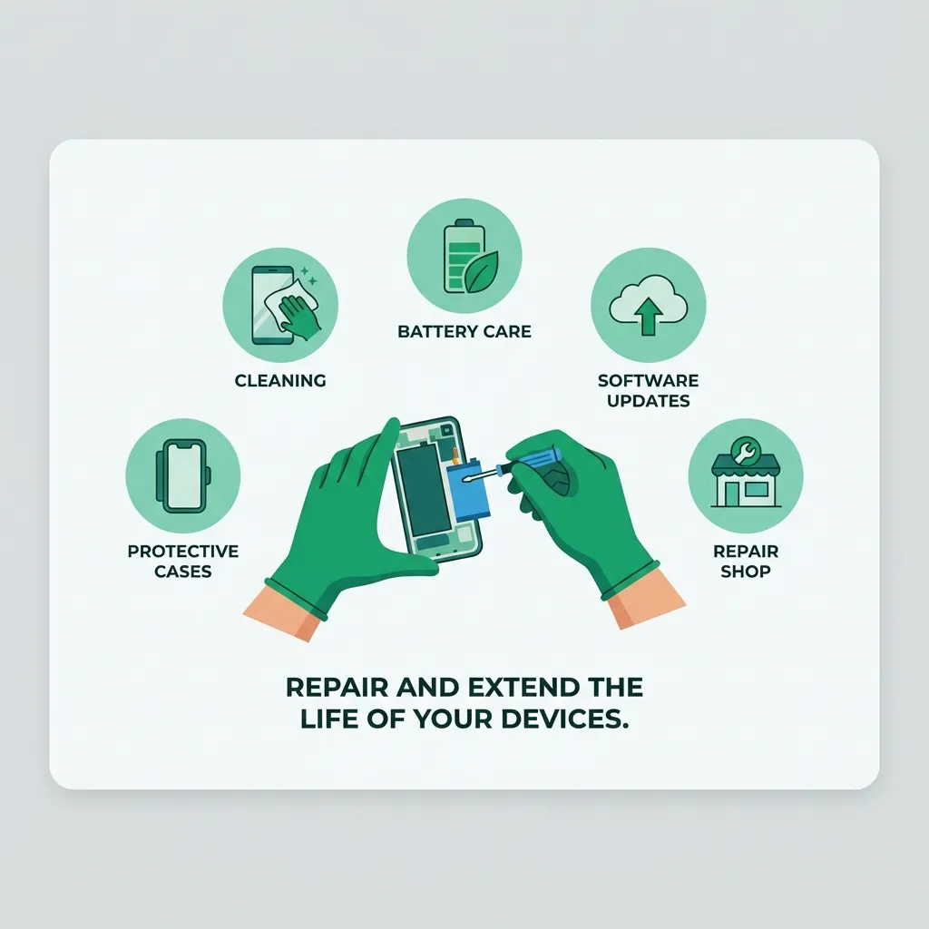 Illustration de Réparer et prolonger la vie de ses appareils : Gestes d'entretien et adresses utiles